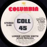 Lonnie Liston Smith – Space Princess STEREO b/w MONO – Columbia DJ 7″