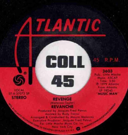 Revanche - Revenge b/w You Get High In N.Y.C. - Atlantic 7"