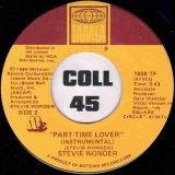 Stevie Wonder – Part-Time Lover b/w Instrumental – Tamla 7″