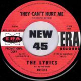 The Lyrics – So What!! b/w They Can’t Hurt Me – Ace 7″