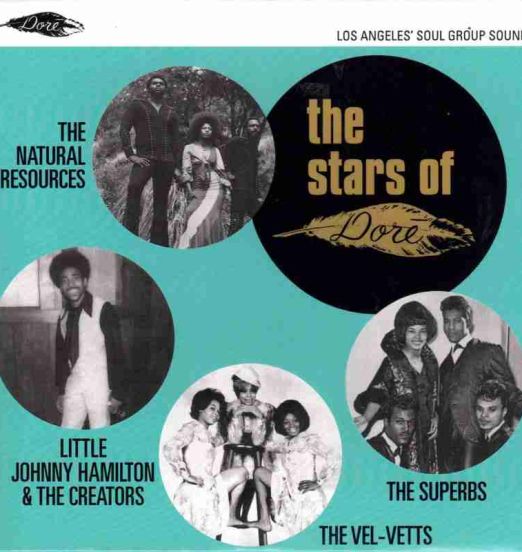 V.A. – The Stars Of Dore: Los Angeles' Soul Group Sound EP – Kent 7″