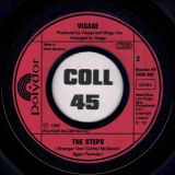 Visage – Fade To Grey b/w The Steps – Polydor GER 7″