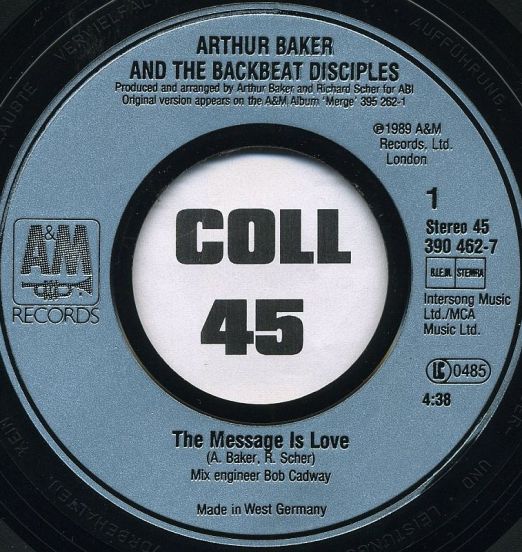 ArthurBaker-TheMessageIsLove...A