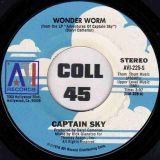 Captain Sky – Wonder Worm b/w Saturday Night Move-Ease – AVI 7″