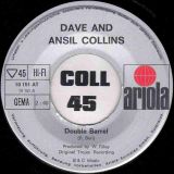 Dave And Ansil Collins – Double Barrel b/w Version 2 – Ariola GER 7″
