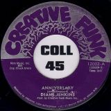 Diane Jenkins – Tow-A-Way Zone b/w Anniversary – Creative Funk 7″