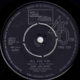 Earl Van Dyke – 6 By 6 b/w All For You – Tamla Motown UK 7″