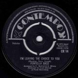 Fontella Bass – It Sure Is Good b/w I’m Leaving The Choice To You – Contempo UK 7″