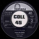 Fred Hughes – Oo Wee Baby I Love You b/w Love Me Baby – Fontana GER 7″