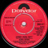 Gloria Gaynor – I Will Survive b/w Anybody Wanna Party? – Polydor 7″
