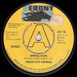 Inner City Express – Spring Rain b/w Reggae Strings – Ebony UK 7″