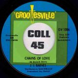 J.J. Barnes ‎– Baby Please Come Back Home b/w Chains Of Love – Groovesville 7″