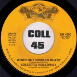 Loleatta Holloway – Dreamin’ b/w Worn Out Broken Heart – Goldmind 7″