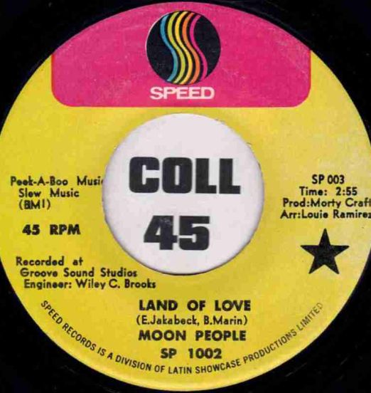 Moon People - Land Of Love b/w Revolt - Speed 7"