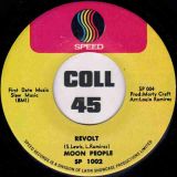 Moon People – Land Of Love b/w Revolt – Speed 7″