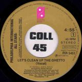 Philadelphia International All Stars – Let’s Clean Up The Ghetto (Vocal) b/w MFSB – Let’s Clean Up The Ghetto (Instrumental) – PIR NL 7″
