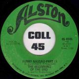 The Beginning Of The End – Funky Nassau Part 1 b/w Part 2 – Alston 7″