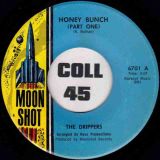 The Drippers – Honey Bunch Part 1 b/w Part 2 – Moon Shot 7″