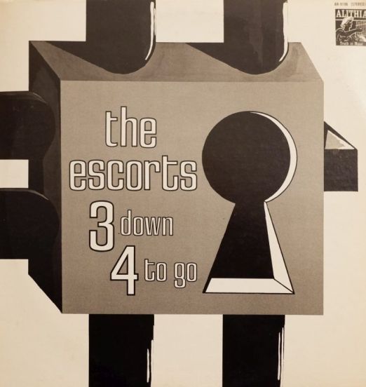 The Escorts - 3 Down 4 To Go - Alithia LP
