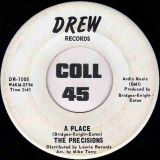 The Precisions – Never Let Her Go b/w A Place – Drew DJ 7″