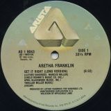 Aretha Franklin ‎– Get It Right – Arista 12″