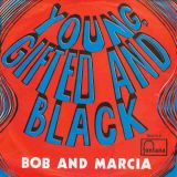 Bob Andy And Marcia Griffiths – Young Gifted And Black b/w Ver II – Fontana BE 7″