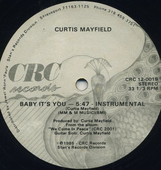CurtisMayfield-BabyIt'sYou...12B