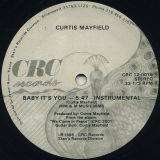 Curtis Mayfield – Baby It’s You – Crc DJ 12″