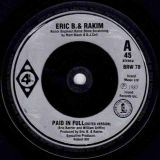 Eric B. & Rakim – Paid In Full (Mini Madness – The Coldcut Remix) 4th & Broadway UK 7″