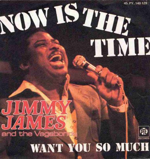 Jimmy James & The Vagabonds - Want You So Much b/w Now Is The Time - Pye FR 7"