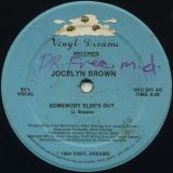 Jocelyn Brown – Somebody Else’s Guy b/w Instrumental Dub – Vinyl Dreams 12″