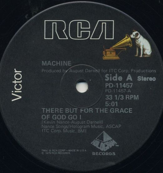 Machine ‎– There But For The Grace Of God Go I b/w Get Your Body Ready -Rca 12"