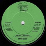 Madness – Baggy Trousers b/w The Business – Stiff UK 7″