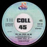 Sammy Davis, Jr. – You Can Count On Me (Theme From Hawaii 5-0) b/w Snap Your Fingers – 20th Cent. NL 7″