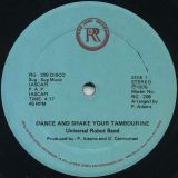 Universal Robot Band – Dance And Shake Your Tambourine – Red Greg 12″