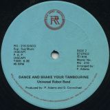Universal Robot Band – Dance And Shake Your Tambourine – Red Greg 12″