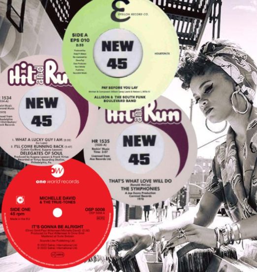Delegates Of Soul, The Symphonies, Michelle David & Allison - 4x7" Pack