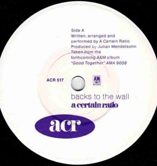 ACertainRatio-BacksToTheWall...A