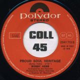 Bobby Hebb – Proud Soul Heritage b/w Sunny ’76 – Polydor IT 7″