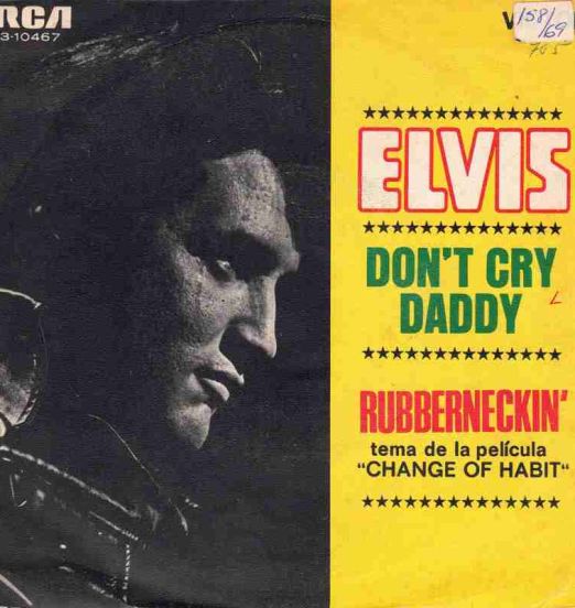 Elvis Presley - Rubberneckin' b/w Don't Cry Baby - Rca ESP 7"