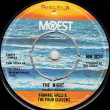 Frankie Valli & The Four Seasons – The Night b/w When The Morning Comes – Mowest UK 7″ VG+