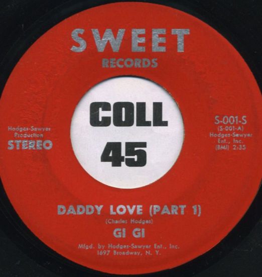 Gi Gi - Daddy Love Part 1 b/w Part 2 - Sweet 7"