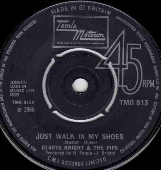 Gladys Knight & The Pips - Just Walk In My Shoes b/w (I Know) I'm Losing You - Tamla Motown UK 7"