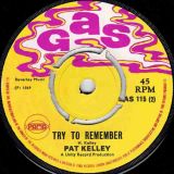 Pat Kelley – How Long Will It Take b/w Try To Remember – Gas UK 7″