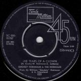 Smokey Robinson & The Miracles – The Tears Of A Clown b/w I Second That Emotion – Tamla Motown NL 7″