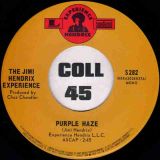 The Jimi Hendrix Experience – Purple Haze b/w 51st Anniversary – Sundazed 7″