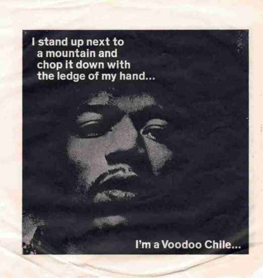 The Jimi Hendrix Experience - Voodoo Chile b/w Hey Joe / All Along The Watchtower - Track UK 7"