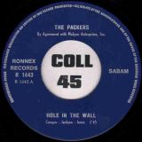 The Packers – Hole In The Wall b/w Go Head On – Ronnex 7″