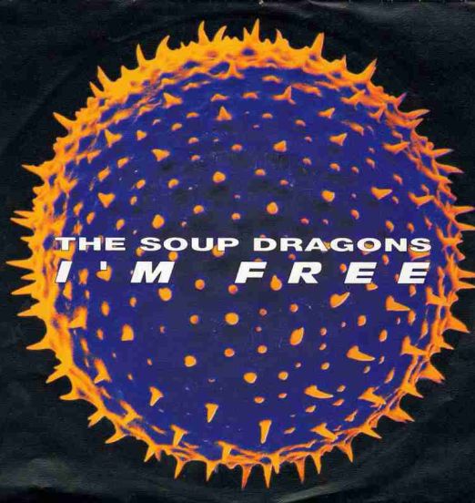 The Soup Dragons - I'm Free feat. Junior Reid b/w Lovegod (Dub Style) - Big Life FR 7"