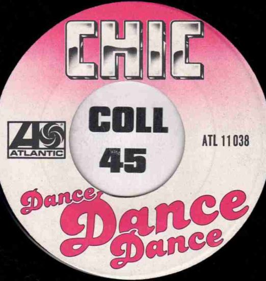 Chic - Dance, Dance, Dance b/w Sao Paulo - Atlantic GER 7"